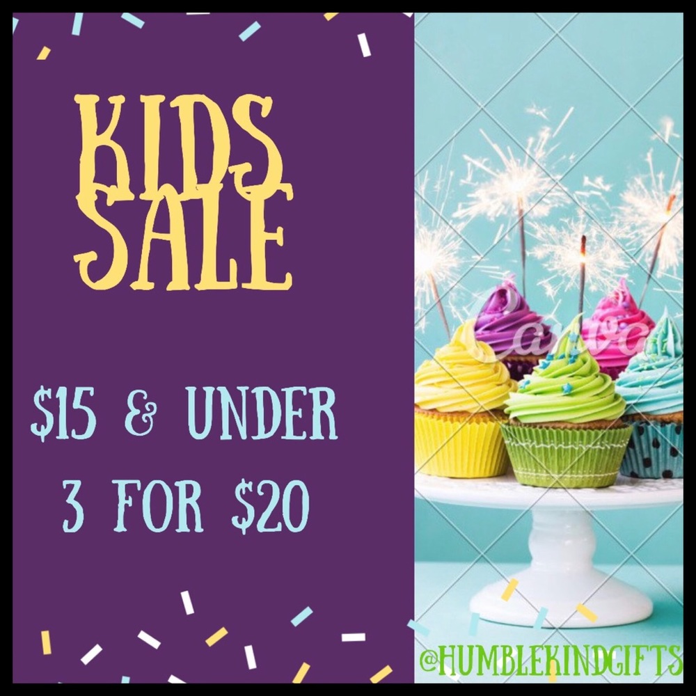 ⭐️ KIDS SALE!! $15 & Under Is 3 For $20